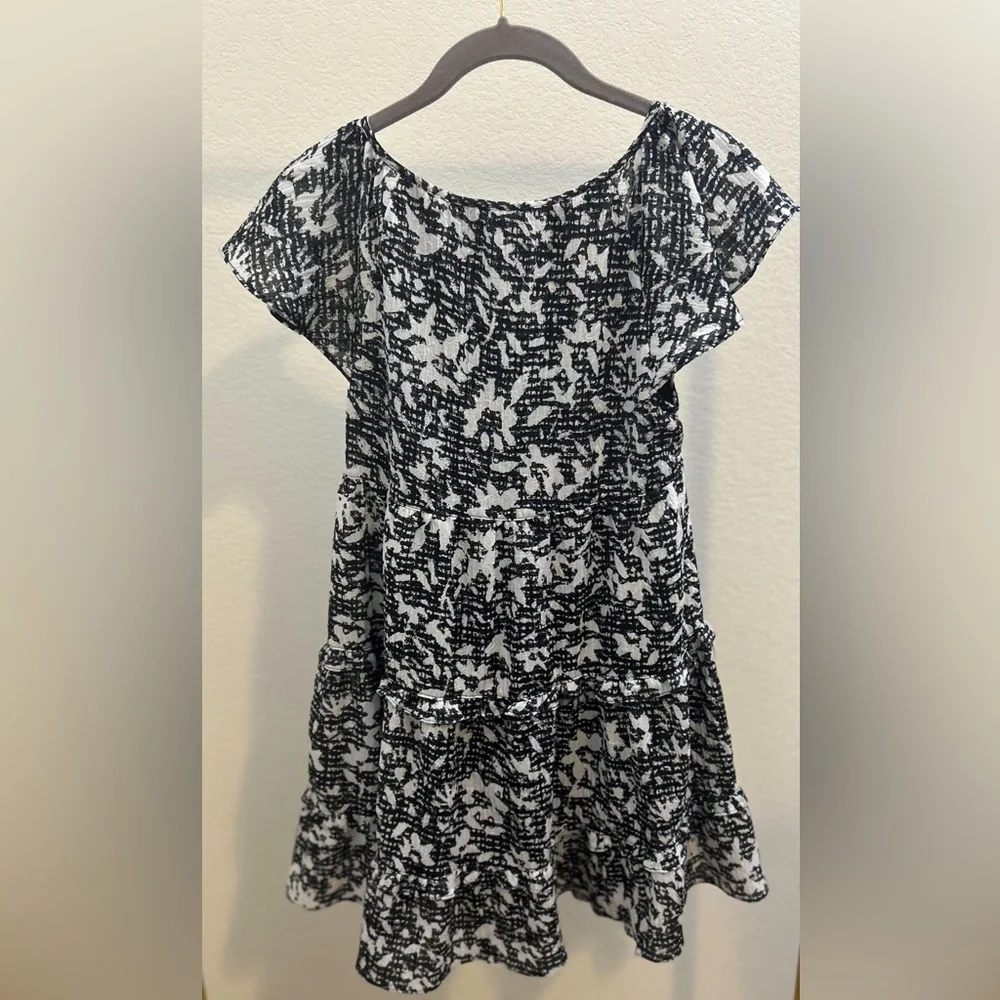 EUC Urban Outfitters Bea Gingham Floral Mini Dress - Picture 5 of 6